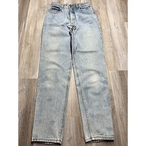 Vintage Lawman Jeans Women's Mom‎ Jeans Light Wash Sz 26x28 High Waisted